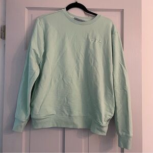 FILA Women’s Mint Green Crewneck Sweatshirt